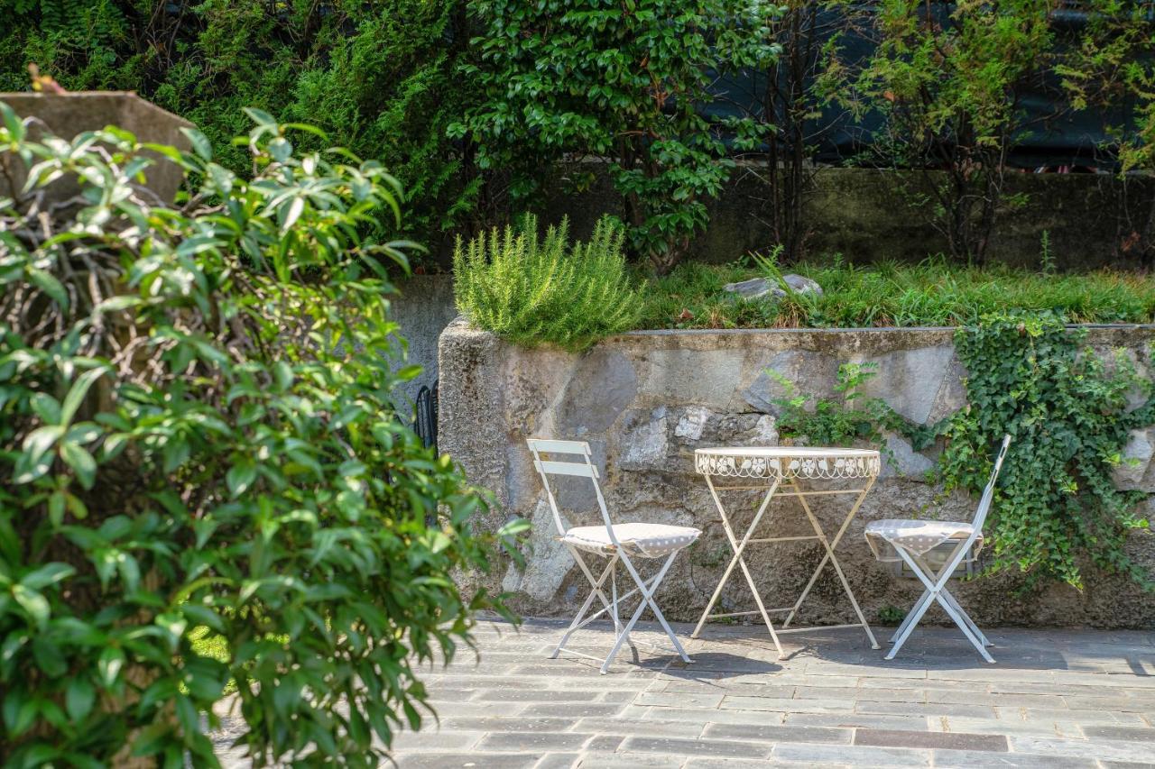 I D'A Charming Penthouse - Lake View- Como- House-130 Mt-2 Double Bedrooms And 2 Double Bathrooms A Spacious Living Room-Full Equipped Kitchen-Private Garden And Terrace-Private Covered Parking Extérieur photo